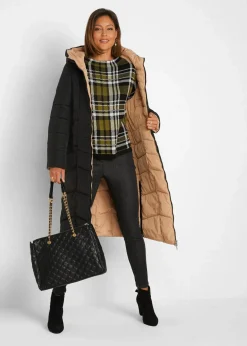 Damen bonprix Jacken & Mäntel|Bekleidung·Hosen|Wende-Steppmantel
