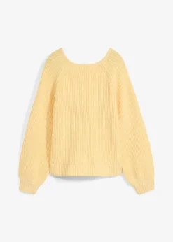 Damen bonprix Bekleidung·Umstandsmode|Strickmode|Wendestrickjacke mit Schleifen