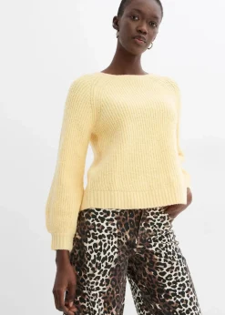 Damen bonprix Bekleidung·Umstandsmode|Strickmode|Wendestrickjacke mit Schleifen