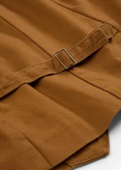 Herren bonprix Große Größen|Jacken & Mäntel|Weste aus Baumwollcanvas