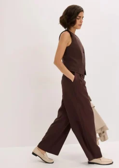 Best Weste aus fließendem Viskose-Mix Damen Bekleidung·Hosen|Jacken & Mäntel