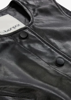 Damen bonprix Bekleidung·Hosen|Jacken & Mäntel|Weste aus Lammnappa