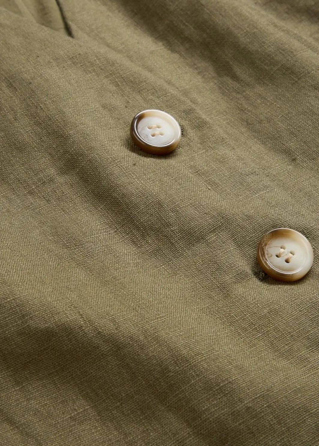 Damen bonprix Bekleidung·Hosen|Jacken & Mäntel|Weste aus reinem Leinen