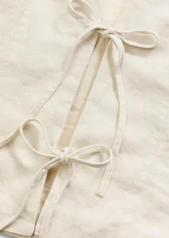 Clearance Weste mit Schleifen Damen Bekleidung·Hosen|Jacken & Mäntel