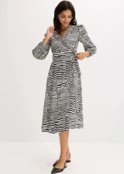 New Wickelkleid Damen Bekleidung·Pullover & Strickjacken|Kleider