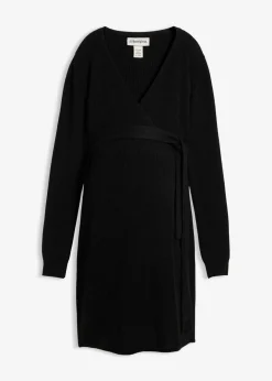 Best Wickelkleid aus Strick für die Schwangerschaft und danach Damen Bekleidung·Blazer|Umstandsmode