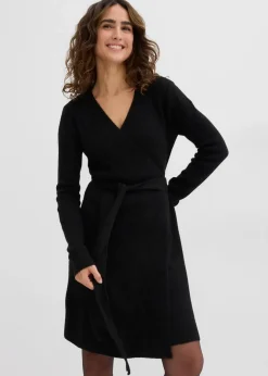 Best Wickelkleid aus Strick für die Schwangerschaft und danach Damen Bekleidung·Blazer|Umstandsmode