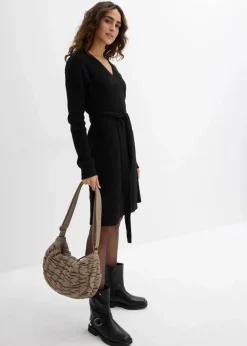 Best Wickelkleid aus Strick für die Schwangerschaft und danach Damen Bekleidung·Blazer|Umstandsmode