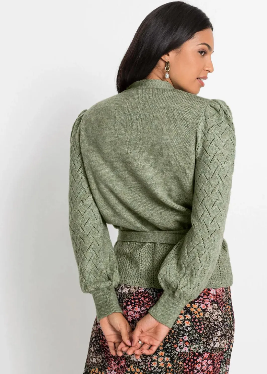 Damen bonprix Bekleidung·Umstandsmode|Pullover & Strickjacken|Wickelpullover