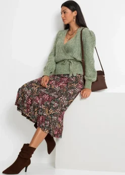 Damen bonprix Bekleidung·Umstandsmode|Pullover & Strickjacken|Wickelpullover