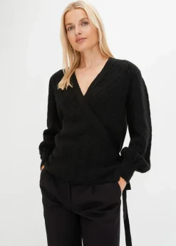 Damen bonprix Bekleidung·Umstandsmode|Pullover & Strickjacken|Wickelpullover