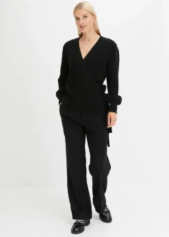 Damen bonprix Bekleidung·Umstandsmode|Pullover & Strickjacken|Wickelpullover