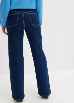 Sale Wide Leg Jeans High Waist, Bio-Baumwolle Damen Kurzgrößen|Bekleidung·Shirts & Tops