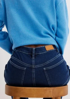 Sale Wide Leg Jeans High Waist, Bio-Baumwolle Damen Kurzgrößen|Bekleidung·Shirts & Tops
