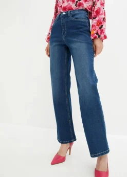 Online Wide Leg Jeans High Waist Damen Bekleidung·Shirts & Tops|Nachhaltigere Materialien