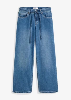 Online Wide Leg Jeans Mid Waist Damen Jeans|Bekleidung·Shirts & Tops