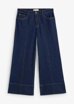 Clearance Wide Leg Jeans Mid Waist, cropped Damen Jeans|Bekleidung·Shirts & Tops