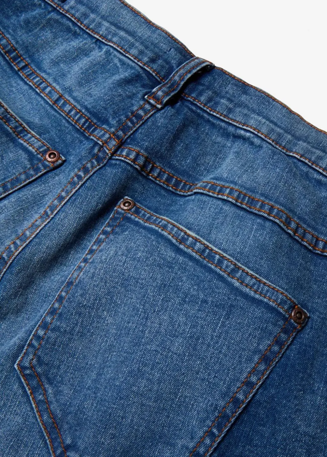 Best Wide-Leg Jeans Mid Waist Damen Jeans|Kurzgrößen