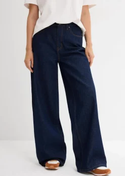 Online Wide-Leg-Jeans High Waist Damen Jeans|Bekleidung·Shirts & Tops