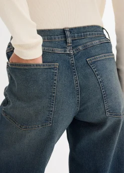Sale Wide-Leg-Jeans, High Waist Damen Kurzgrößen|Jeans