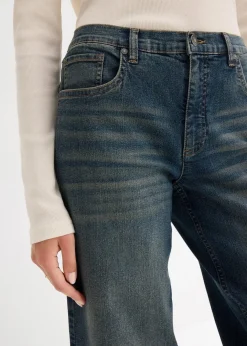 Sale Wide-Leg-Jeans, High Waist Damen Kurzgrößen|Jeans