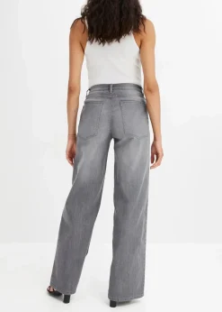 Clearance Wide-Leg-Jeans, High Waist Damen Kurzgrößen|Jeans