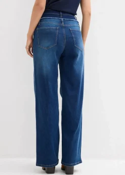 Clearance Wide-Leg-Jeans High Waist Damen Jeans|Bekleidung·Shirts & Tops