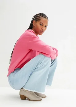 Best Wide-Leg-Jeans High Waist Damen Jeans|Bekleidung·Shirts & Tops