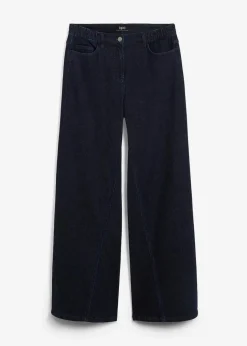 Wide-Leg-Jeans High Waist, Bequembund Damen Kurzgrößen|Bekleidung·Shirts & Tops