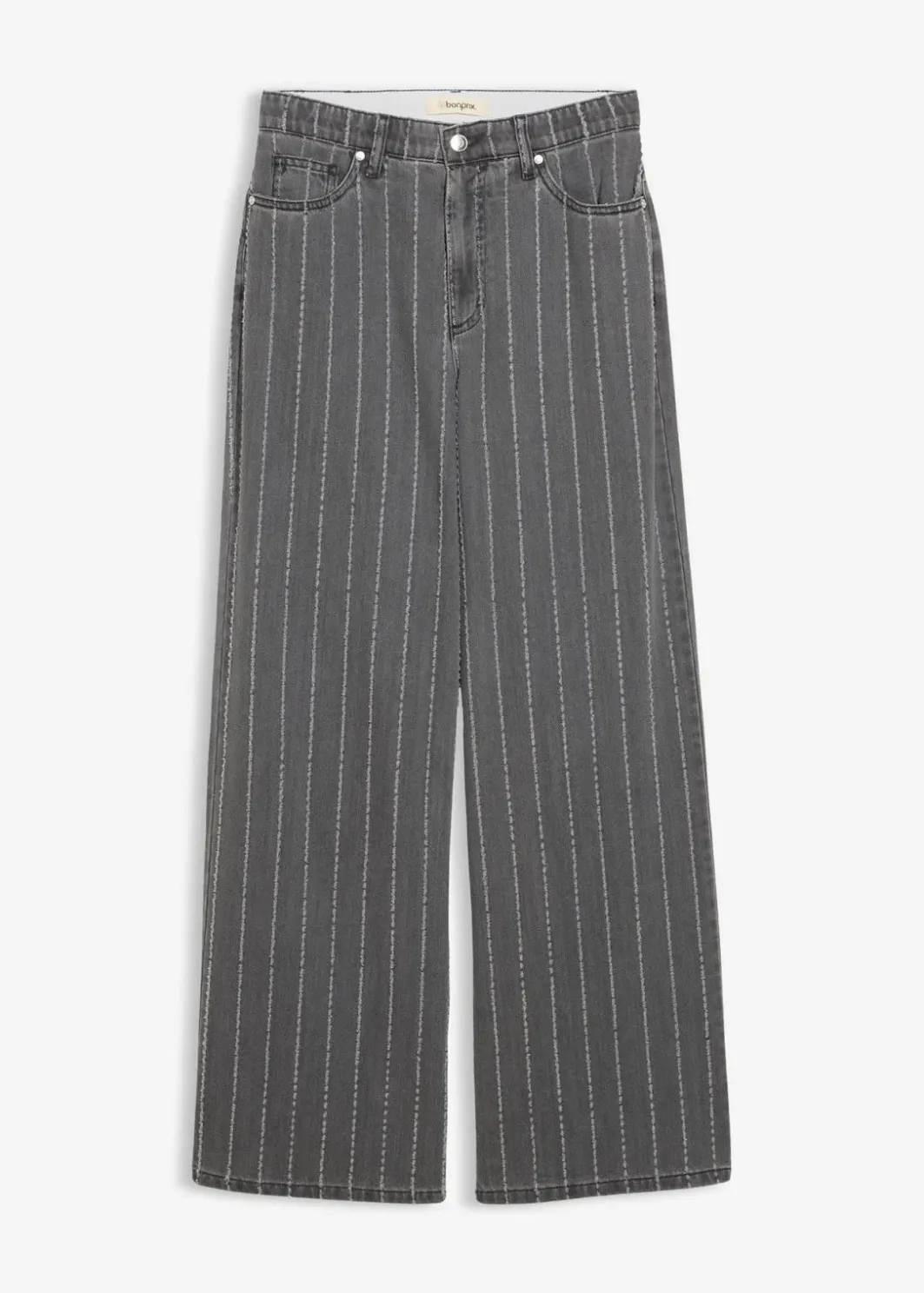 Discount Wide-Leg-Jeans High Waist mit Destroyed Effekten Damen Bekleidung·Shirts & Tops|Jeans