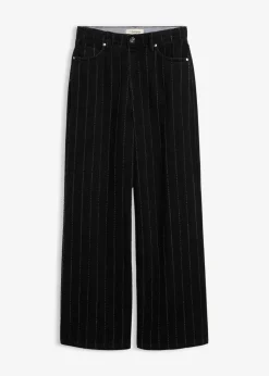 Outlet Wide-Leg-Jeans High Waist mit Destroyed Effekten Damen Jeans|Bekleidung·Shirts & Tops