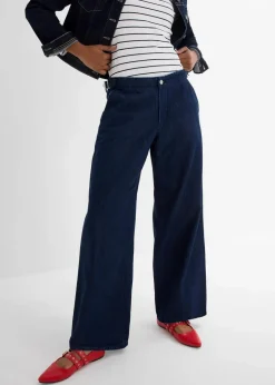 New Wide-Leg-Jeans Mid Waist Damen Bekleidung·Shirts & Tops|Jeans