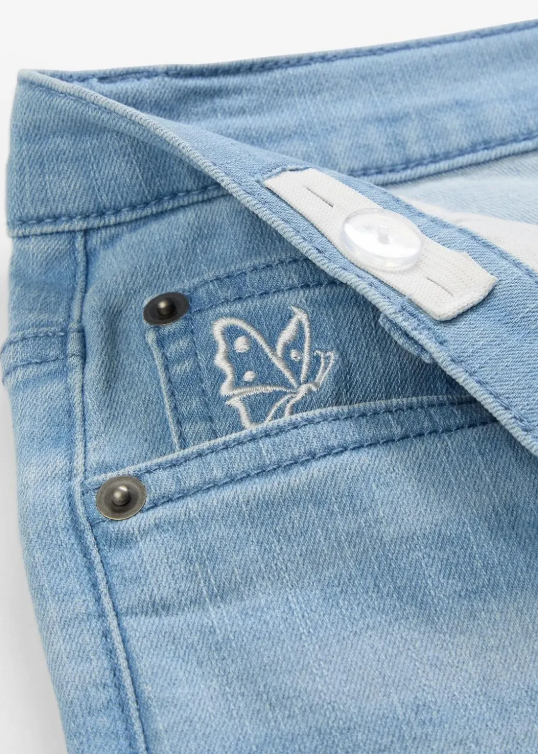Kinder bonprix Mädchen 9-16 Jahre·Jeans|Mädchen 2-8 Jahre·Nachhaltigere Materialien|Wide-Leg-Jeans Mid Waist