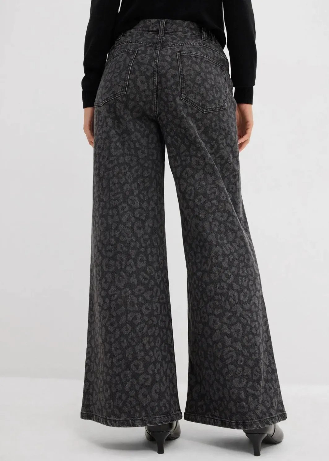 Sale Wide-Leg-Jeans Mid Waist Damen Kurzgrößen|Bekleidung·Shirts & Tops