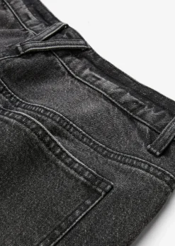 Sale Wide-Leg-Jeans, Mid Waist, Low Stretch Full Length Damen Jeans|Kurzgrößen
