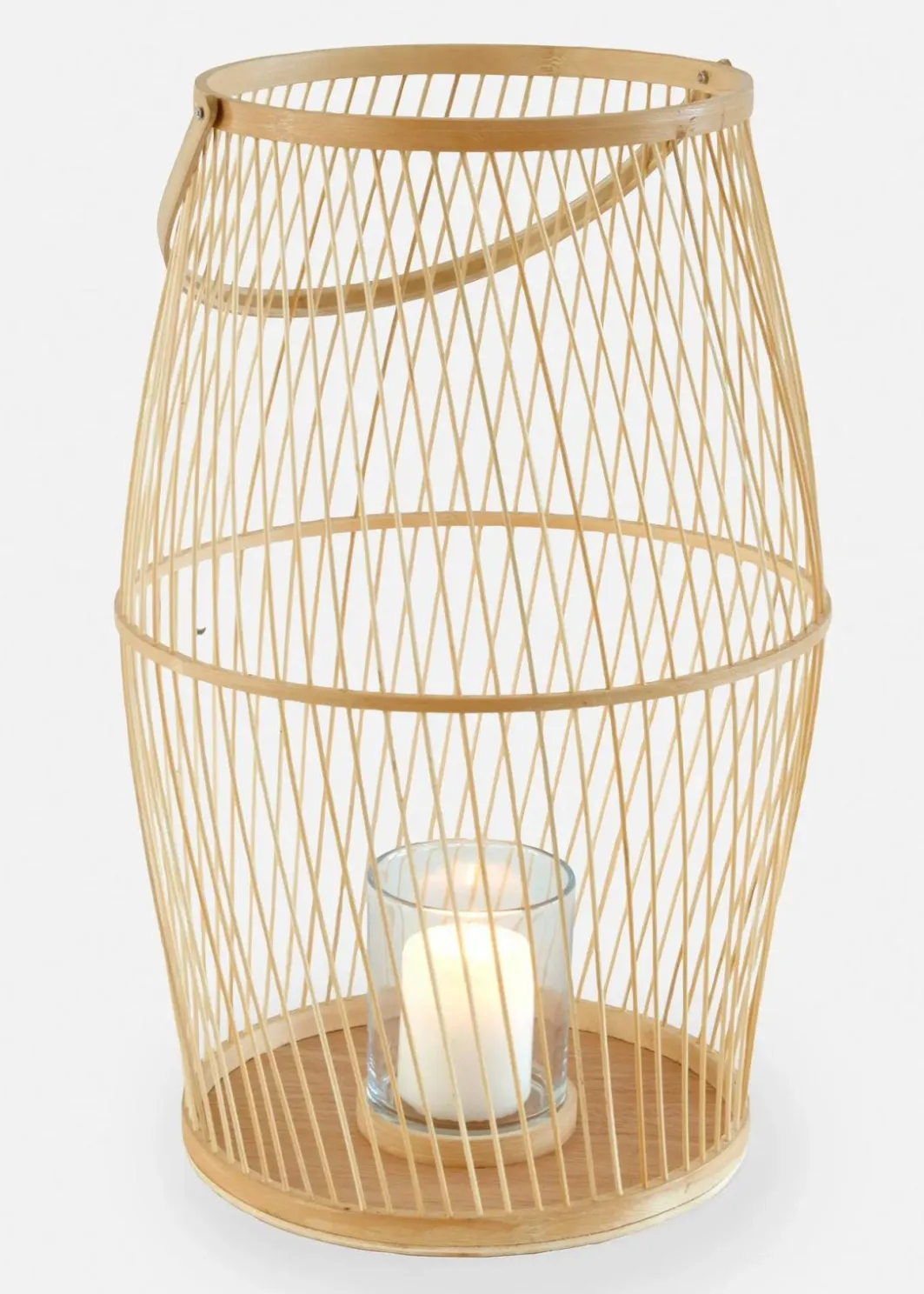 Outlet Windlicht mit Glaseinsatz Kerzenhalter