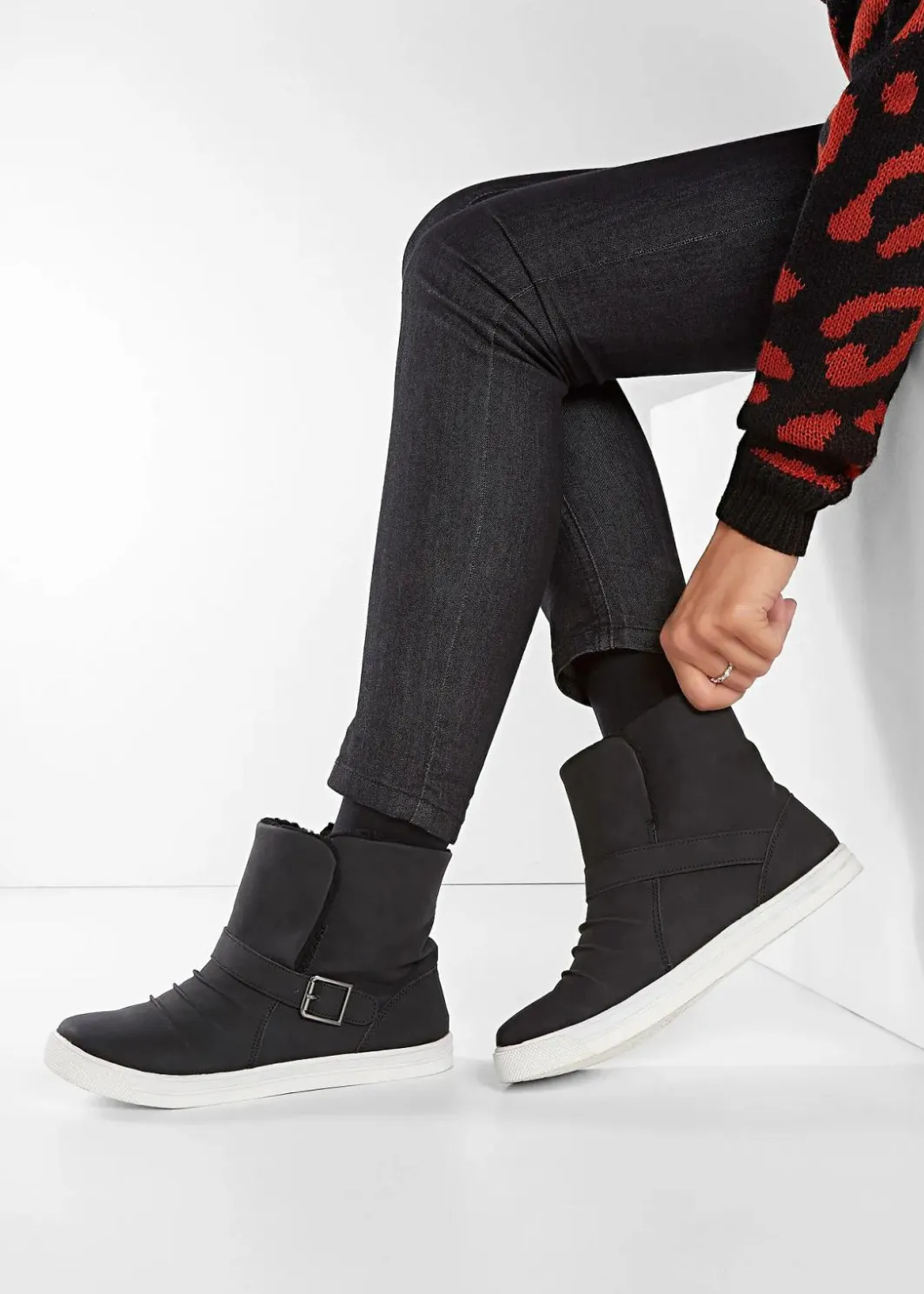 Discount Winter Boot Damen Gefütterte Winterschuhe|Boots