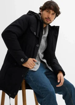Best Winter Field-Parka mit Kuschel-Fleece-Futter Herren Große Größen|Outdoorbekleidung