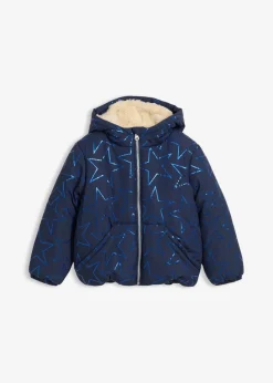 Best Winterjacke in Blousonform mit Teddyfutter, wasserabweisend Kinder Mädchen 2-8 Jahre·Jacken & Outdoor