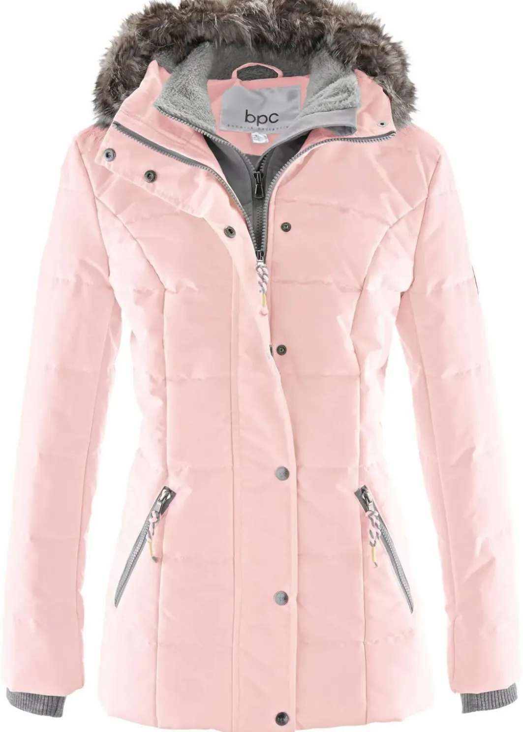 Damen bonprix Jacken & Mäntel|Bekleidung·Hosen|Winterjacke in 2-in1 Optik