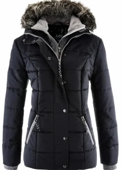 New Winterjacke in 2-in1 Optik Damen Bekleidung·Hosen|Jacken & Mäntel