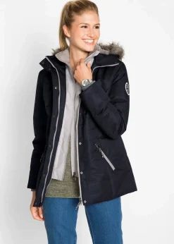 New Winterjacke in 2-in1 Optik Damen Bekleidung·Hosen|Jacken & Mäntel