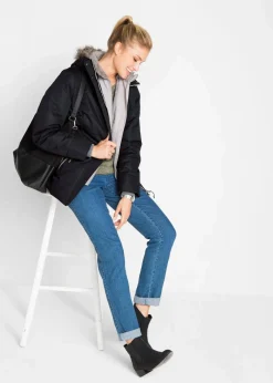 New Winterjacke in 2-in1 Optik Damen Bekleidung·Hosen|Jacken & Mäntel