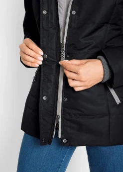 New Winterjacke in 2-in1 Optik Damen Bekleidung·Hosen|Jacken & Mäntel