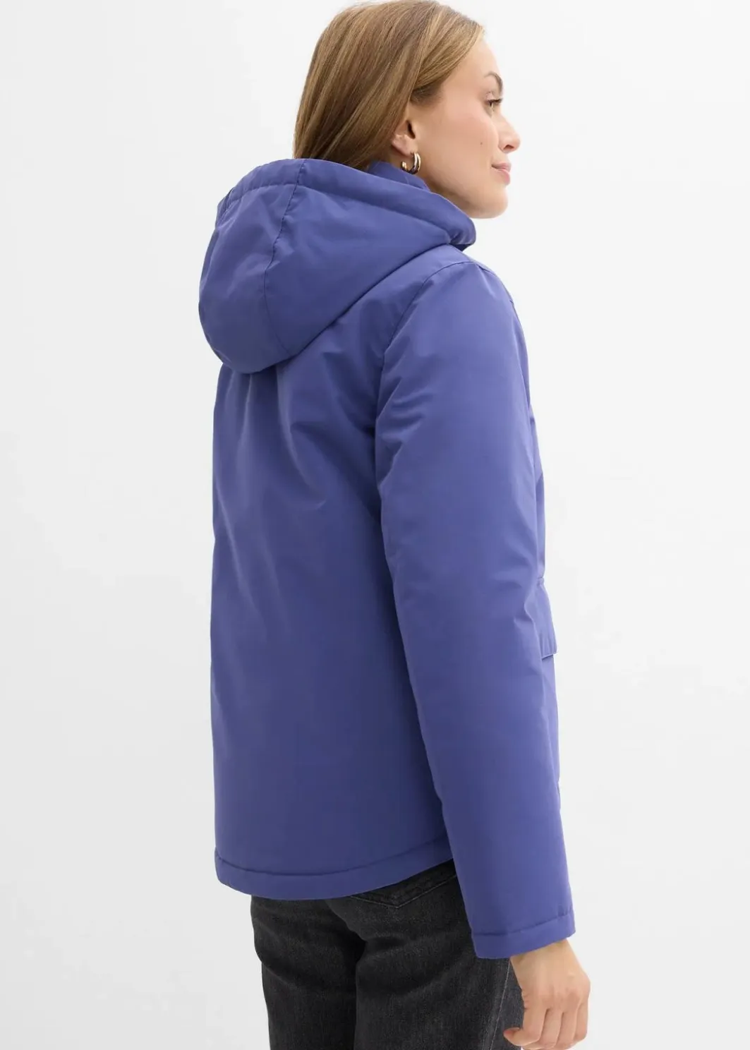 Damen bonprix Bekleidung·Hosen|Jacken & Mäntel|Winterjacke mit aufgesetzen Taschen