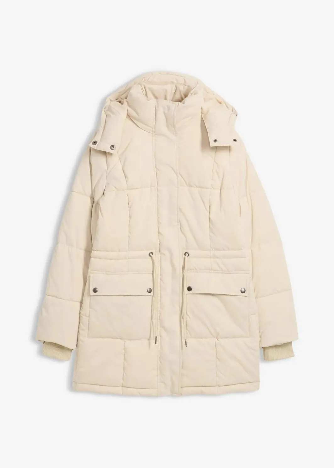 Discount Winterjacke mit verstellbarem Taillenbündchen Damen Bekleidung·Hosen|Jacken & Mäntel