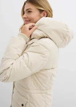 Discount Winterjacke mit verstellbarem Taillenbündchen Damen Bekleidung·Hosen|Jacken & Mäntel