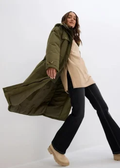 Damen bonprix Jacken & Mäntel|Bekleidung·Hosen|Wintermantel, 2in1 Optik