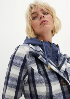 Damen bonprix Bekleidung·Hosen|Jacken & Mäntel|Winter-Mantel, 2in1 Optik