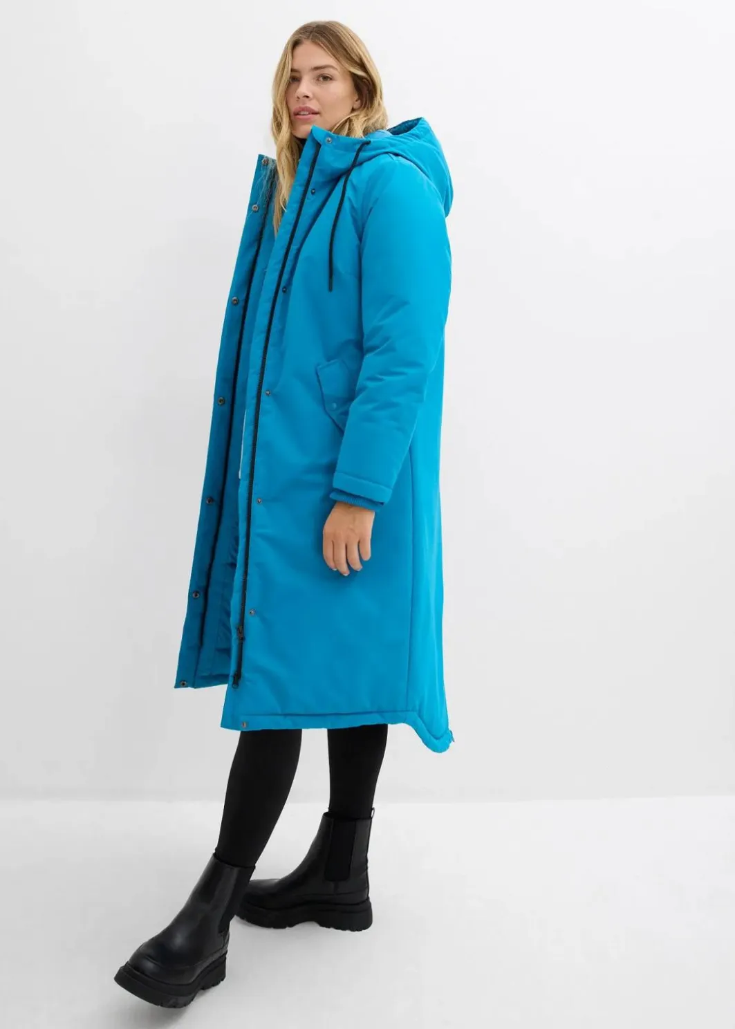 Damen bonprix Jacken & Mäntel|Bekleidung·Hosen|Wintermantel mit Innensteppung